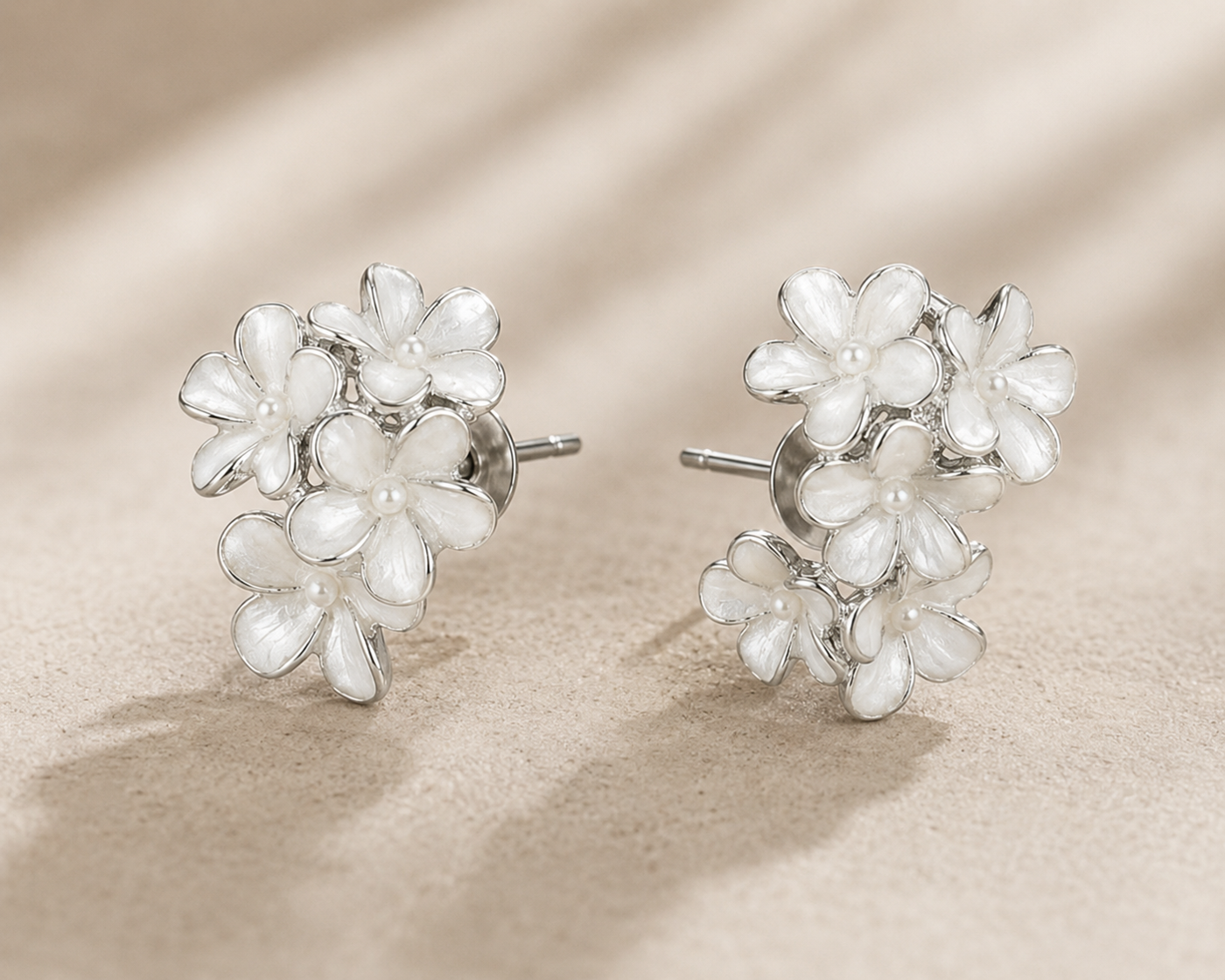 Oxidised Silver Jhumkas detail